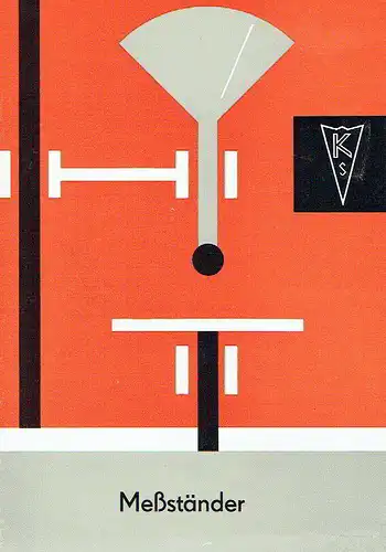 VEB Feinmesszeugfabrik Suhl Prospekt Meßständer DDR 1967