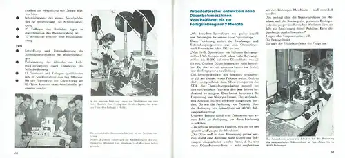 Autorenkollektiv: Betriebsgeschichte VEB Spinndüsenfabrik Gröbzig. 
