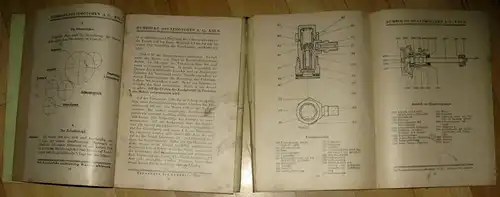 Bedienungsanleitung und Einzelteilverzeichnis für den Deutz-Leichtgewicht-Dieselmotor Bauart F4M, F6M 313
 Gültig ab Motor-Nr. 407030
 Drucksache D 7189. 