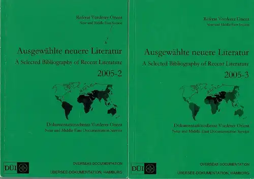 Referat Vorderer Orient: Ausgewählte neuere Literatur / A selected Bibliography of Recent Literature
 36. Jahrgang, Nr. 2 und 3. 