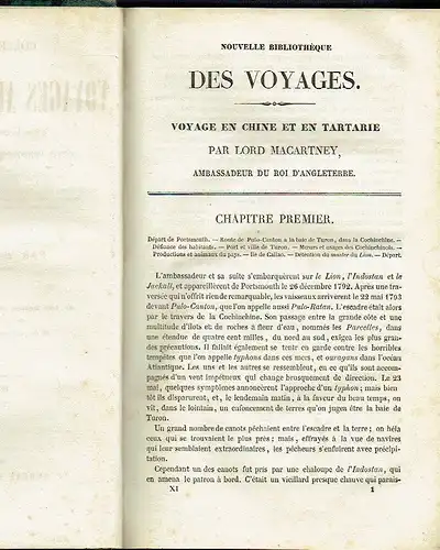 Collection Choisie des Voyages autour du Monde
 et dans les contrées les plus curieuses du globe, depuis Christophe Colomb jusqu'a nos jours
 Band 11. 