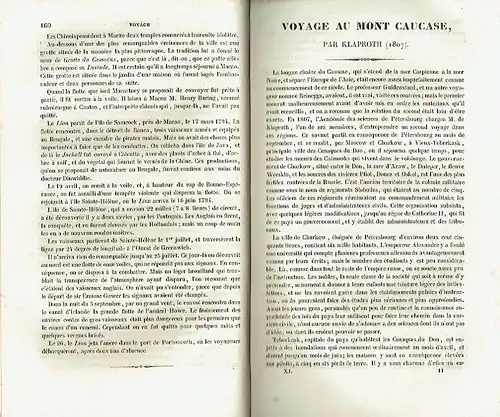 Collection Choisie des Voyages autour du Monde
 et dans les contrées les plus curieuses du globe, depuis Christophe Colomb jusqu'a nos jours. 