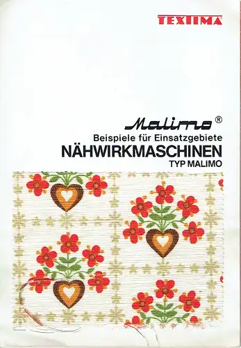 Malimo® Beispiele für Einsatzgebiete Nähwirkmaschinen Typ Malimo. 