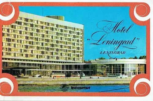 Hotel "Leningrad", Leningrad. 