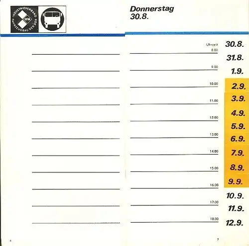 Ausstellerverzeichnis der Betriebe des IFA-Kombinates Nutzkraftwagen Ludwigsfelde
 Leipziger Herbstmesse 1979. 