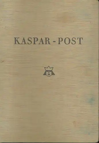 Kaspar-Post
 15 Hefte in original Sammeldecke. 
