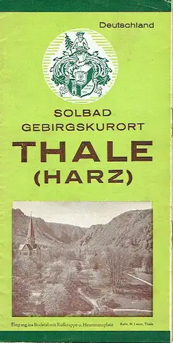 k.A: Solbad Gebirgskurort Thale (Harz). 