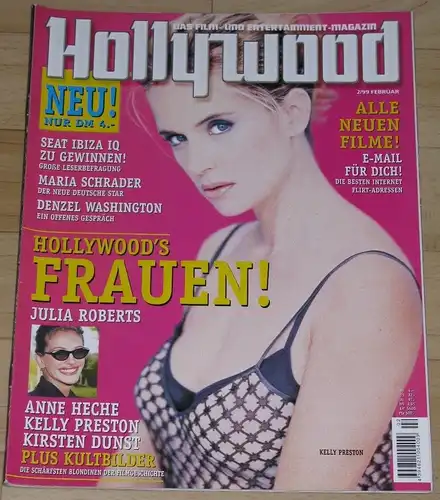 Hollywood
 Das Film- & Entertain-Magazin
 Heft 2/1999. 
