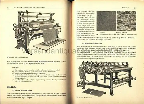 Erich Meyer: Appreturkunde
 Wirk- und Strickwaren. 