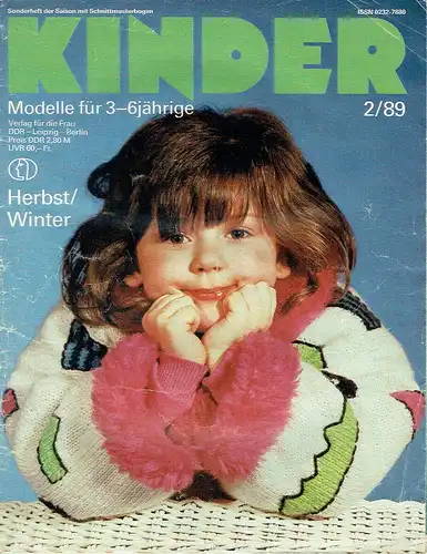 Kinder
 Modelle für 3- bis 6jährige
 Sonderheft der Saison, Heft 2/86 und 2/89. 