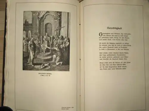 Eine Sammlung alt- und neutestamentlicher Holzschnitte und Stiche alter Meister - Mit modernen Versen verfaßt und herausgegeben
 Reines Menschentum. 