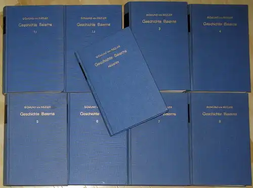 Sigmund von Riezler: Geschichte Baierns
 Allgemeine Staatengeschichte, Abteilung 1: Geschichte der europäischen Staaten, Zwanzigstes Werk. 