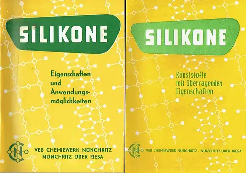 Silikone
 Kunststoffe mit überragenden Eigenschaften / Eigenschaften und Anwendungsmöglichkeiten. 