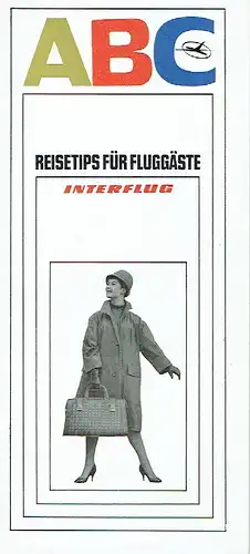 Interflug ABC - Reisetips für Fluggäste. 