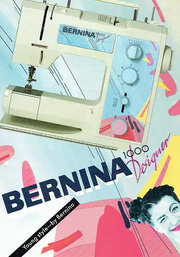 Bernina 1000 Designer
 Prospekt 89/6 D. 