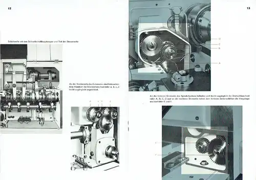 Revolverdrehautomaten DAR 50 und DAR 63. 