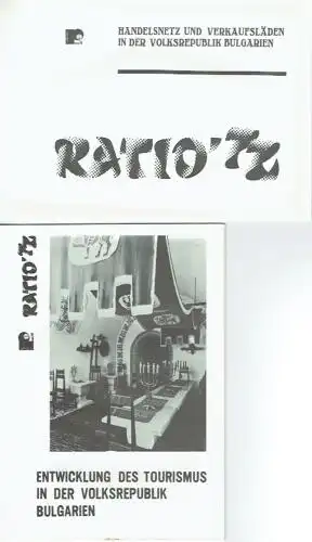 Ratio '72 Bulgarien. 