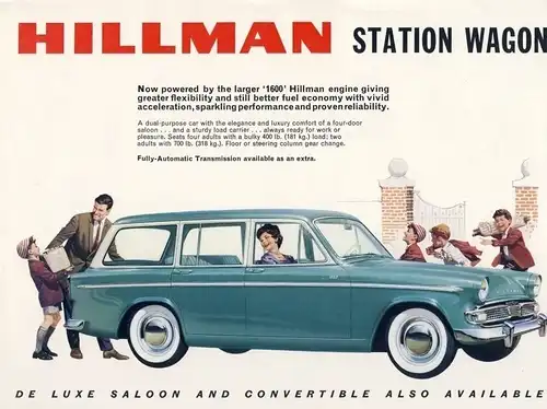 Hillman station wagon. 