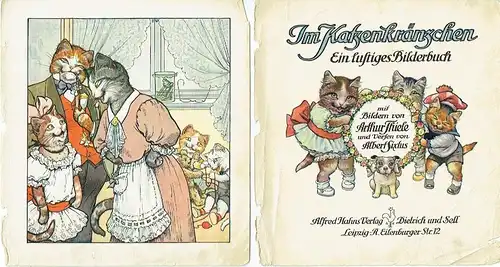 Albert Sixtus: Ein lustiges Bilderbuch
 Im Katzenkränzchen. 