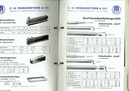 Alter und Ruf verpflichten!
 Haupt-Katalog für Werkzeuge und Maschinen. 