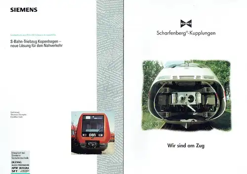 Presse-Info Roll-Out S-Bahn ET 474 am 21. 11. 1996 in Salzgitter-Watenstedt. 