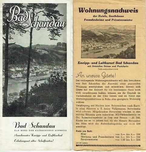 Bad Schandau
 Das Herz der Sächsischen Schweiz. 