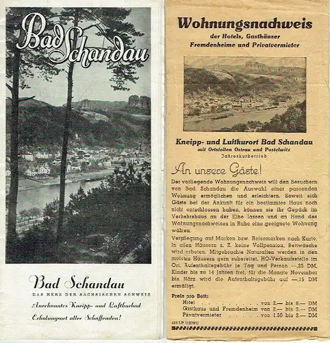 Das Herz der Sächsischen Schweiz
 Bad Schandau. 