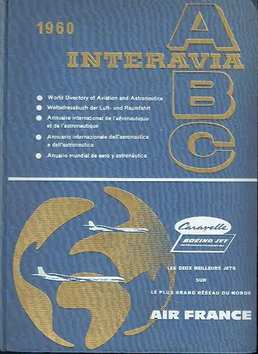 Adressbuch der Weltluftfahrt / Directory of World Aviation
 Interavia ABC. 