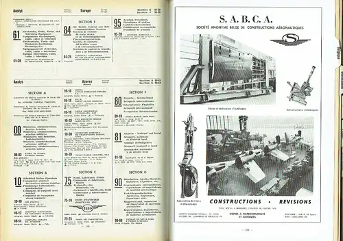 Interavia ABC
 Adressbuch der Weltluftfahrt / Directory of World Aviation. 