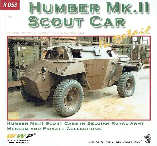 František Kořán
 Martin Velek: Humber Mk. II Scout Car in Belgian Royal Army, Museum and private collections
 Humber Mk. II Scout Car in Detail. 