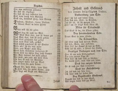 Anonym: Neu-vermehrtes Begräbnißlieder-Büchlein
 darinnen die gewöhnlichen Sterbegesänge, welche im Königreich Sachsen und incorporirten Landen bey Christlichen Leichenbeerdigungen pflegen gesungen zu werden. Denen jetzo auch noch...