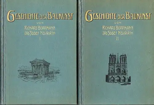 Richard Borrmann
 Joseph Neuwirth: Geschichte der Baukunst
 Die Baukunst des Altertums und des Islam im Mittelalter / Die Baukunst des Mittelalters
 2 Bände. 