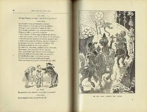 Auguste Roussel, de Méry: Dialogues Satiriques sur L'Ėglise
 Gros-Jean et Son Curé. 