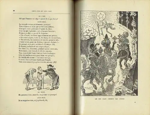 Auguste Roussel, de Méry: Gros-Jean et Son Curé
 Dialogues Satiriques sur L'Ėglise. 