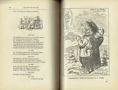 Auguste Roussel, de Méry: Dialogues Satiriques sur L'Ėglise
 Gros-Jean et Son Curé. 