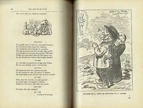 Auguste Roussel, de Méry: Gros-Jean et Son Curé
 Dialogues Satiriques sur L'Ėglise. 