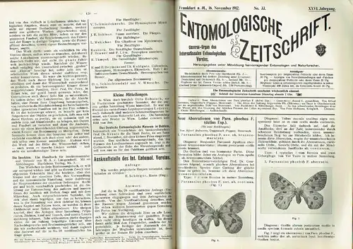 Entomologische Zeitschrift
 Zentral-Organ des Internationalen Entomologischen Vereins zu Frankfurt a. Main. 