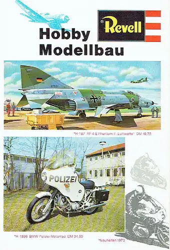 Hobby Modellbau Neuheiten 1973. 