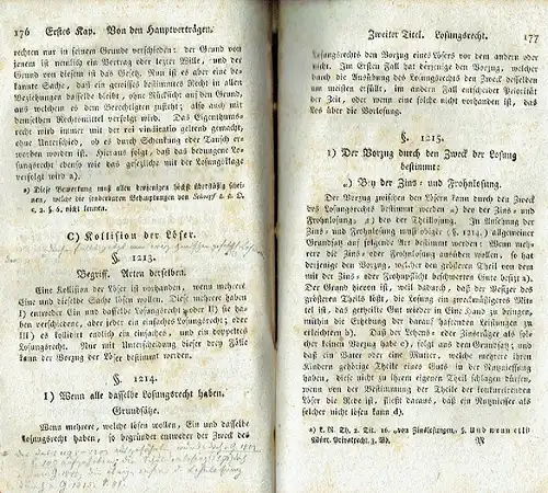 Dr. Jakob Friedrich Weishaar: Handbuch des Württembergischen Privatrechts
 3. Theil. 