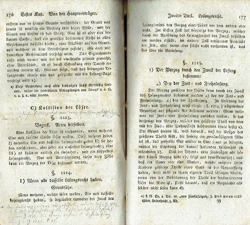 Dr. Jakob Friedrich Weishaar: Handbuch des Württembergischen Privatrechts. 