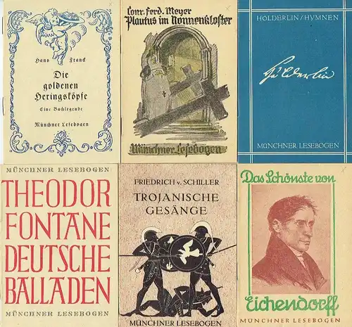 Soldatenbücherei des Oberkommandos der Wehrmacht, Abt. Inland
 Auswahlreihe 3, Band 71
 Münchner Lesebogen. 