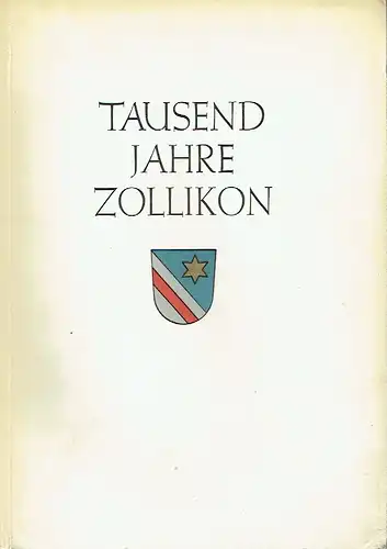 Dr. Paul Guyer: Die Bevölkerung Zollikons im Mittelalter und in der Neuzeit
 Ihre Zusammensetzung und ihre sozialen Verhältnisse, Zur Erinnerung an die tausendjährige Wiederkehr der ersten urkundlichen Erwähnung der Gemeinde Zollikon. 