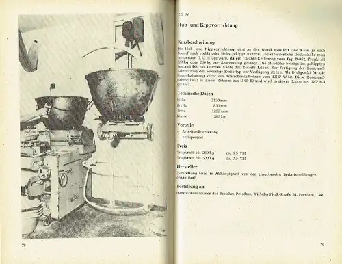 Handbuch Rationalisierungslösungen für das Backwarenhandwerk. 