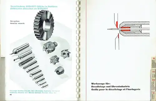 Bidurit Hartmetall und Hartmetallwerkzeuge. 