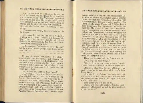 Hainz Alfred von Byern: Sie säen nicht, sie ernten doch
 Ein Roman aus der Nachkriegszeit. 