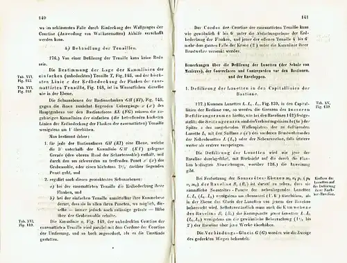 Andreas Ritter Tunkler von Treuimfeld: Die Lehre vom graphischen Defilement
 der Feld- und permanenten Befestigungen nach einem Manuscripte des weil. General-Majoren Ludwig v. Wüstefeld zum Gebrauche der k. k. Genie-Akademie. 