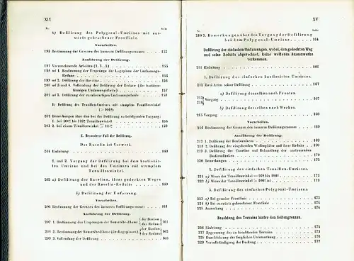 Andreas Ritter Tunkler von Treuimfeld: Die Lehre vom graphischen Defilement
 der Feld- und permanenten Befestigungen nach einem Manuscripte des weil. General-Majoren Ludwig v. Wüstefeld zum Gebrauche der k. k. Genie-Akademie. 