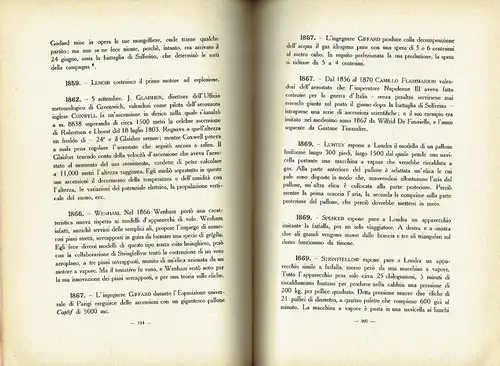 Leonardo Crosara: Cronologia Aeronautica
 Da Archita di Taranto (400 a. C.) al 1904
 Vol. 1. 