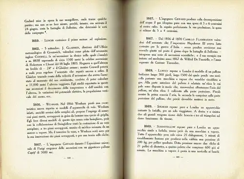 Leonardo Crosara: Cronologia Aeronautica
 Da Archita di Taranto (400 a. C.) al 1904. 