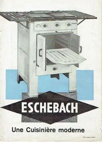 Eschebach Une Cuisinière moderne. 